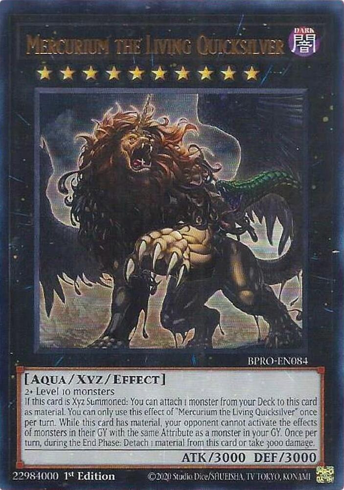 Mercurium the Living Quicksilver - Burst Protocol (BPRO)