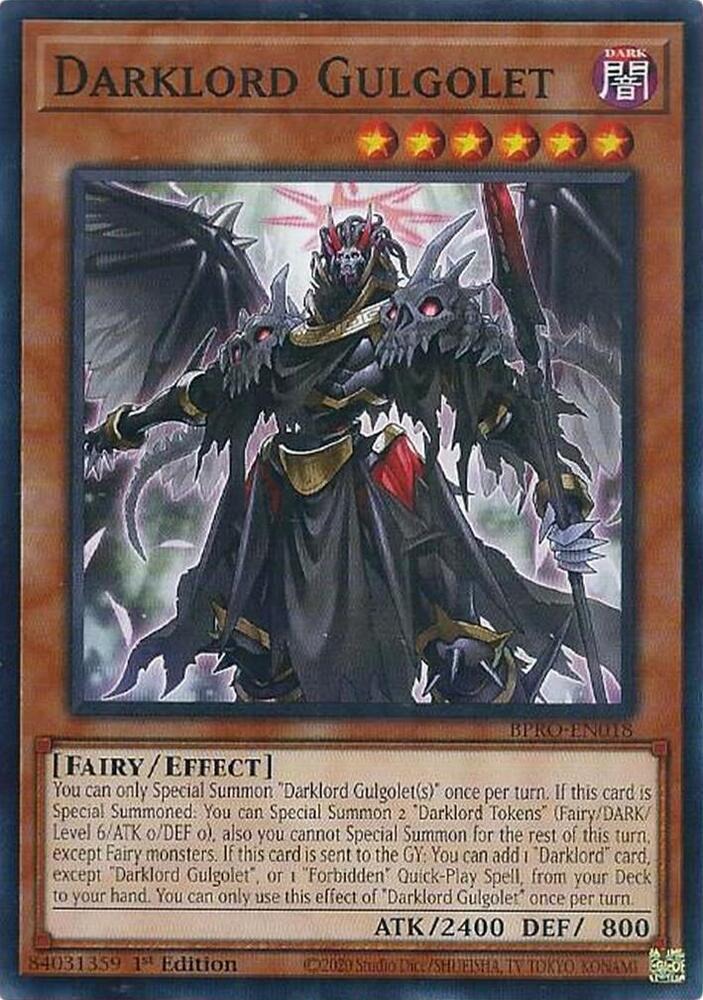 Darklord Gulgolet - Burst Protocol (BPRO)