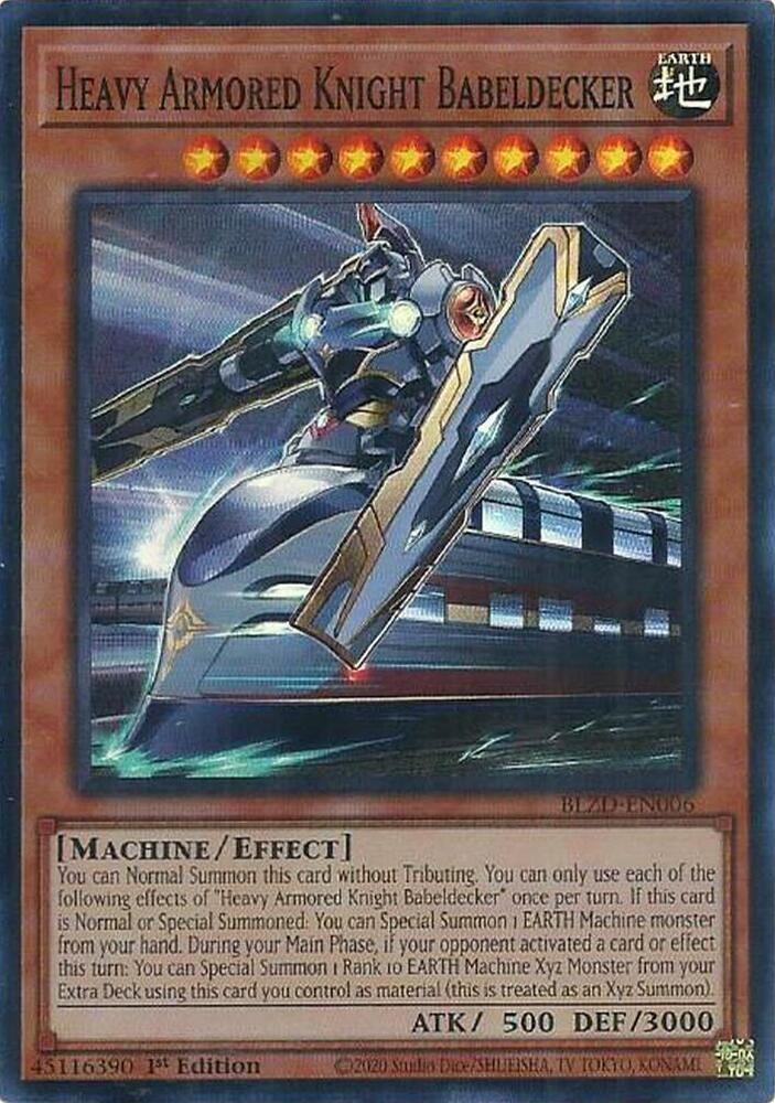 Heavy Armored Knight Babeldecker - Blazing Dominion (BLZD)