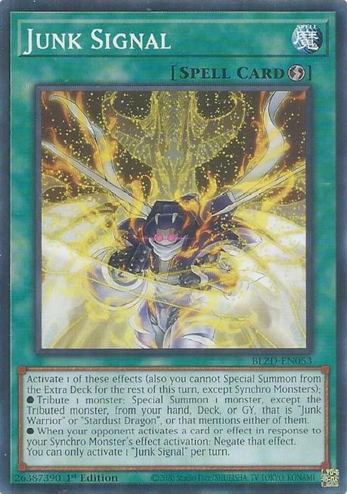 Junk Signal - Blazing Dominion (BLZD)