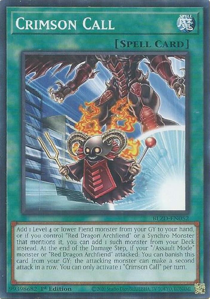 Crimson Call - Blazing Dominion (BLZD)