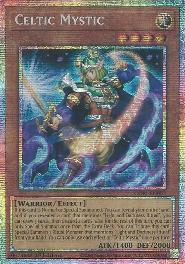 Celtic Mystic (Starlight Rare) - Chaos Origins (CORI)