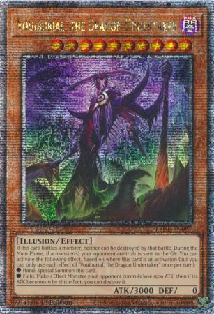 Vouiburial, the Dragon Undertaker (Quarter Century Secret Rare) - Legacy of Destruction (LEDE)